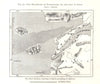 Hellespont / Dardanelles & Gulf of Saros. Samothrace. Turkey. Sketch map 1885