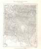 The Rivers Shil and Olto. Romania. Sketch map 1885 old antique plan chart