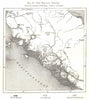 Italy Malarial Regions from the Austrian Staff Map. Sketch map 1885 old