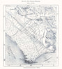 The Pontine Marshes. Piperno. Italy. Sketch map 1885 old antique chart