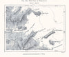 The Port of Olbia. Terranova. Sardinia. Sketch map 1885 old antique chart