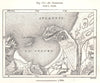 San Sebastian. Spain. Sketch map 1885 old antique vintage plan chart