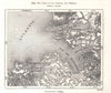 Rias of La Coruna and Ferrol. Spain. Sketch map 1885 old antique chart