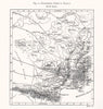 Isothermal Lines of France. Sketch map 1885 old antique vintage plan chart