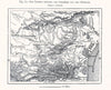 The Isthmus between the Corbieres and the Cevennes. Aude. Sketch map 1885