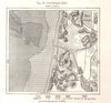 Cap-Breton (1872). Landes. Sketch map 1885 old antique vintage plan chart