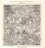 The Puy of Sancy and the Lake District. Besse. Puy-de-Dôme. Sketch map 1885