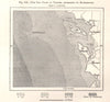 Old Vendée coast. Ile de Ré/Oleron Rochebonne Charente-Maritime. Sketch map 1885
