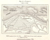Paimboeuf town plan. Loire-Atlantique. Sketch map 1885 old chart