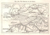 Seine estuary. Le Havre. Trouville Honfleur. Seine-Maritime. Sketch map 1885