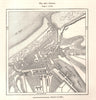 Dieppe town city plan. Seine-Maritime. Sketch map 1885 old antique chart