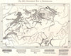 Industrial Map of Switzerland. Watches Silk Embroidery. Sketch map 1885