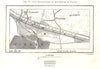 Regulation of the Danube at Vienna. Wiener Donauregulierung. Sketch map 1885