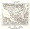 The Narenta. Croatia. Sketch map 1885 old antique vintage plan chart