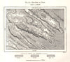 The Sink of Pag. Croatia. Sketch map 1885 old antique vintage plan chart