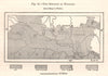The Serbians of Hungary. Croatia. Sketch map 1885 old antique plan chart