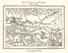 Kraków and Wieliczka. Krakow environs. Poland. Sketch map 1885 old antique