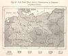 The True Mean Annual Temperature of Germany per Putzger. Sketch map 1885