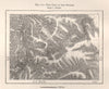 The Pass of the Gutach. Hornberg Tryberg Konigsfeld. Germany. Sketch map 1885