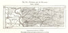 Ruhrort and its Environs. Duisburg Essen Germany. Sketch map 1885 old