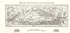 The Danube and its Upper Affluents. Germany. Sketch map 1885 old antique