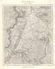 Papenburg & Leer environs. Germany. Sketch map 1885 old antique plan chart
