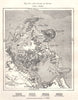 The Island of Rügen. Germany. Sketch map 1885 old antique plan chart