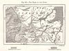 The Basin of the Eider. Germany. Sketch map 1885 old antique plan chart