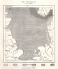 The North Sea depths. Europe. Sketch map 1885 old antique plan chart