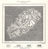 The Scilly Islands. Cornwall. Sketch map 1885 old antique plan chart