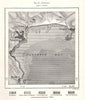 Penzance Bay. Marazion. Cornwall. Sketch map 1885 old antique plan chart