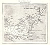 Bristol Channel from an Admiralty Chart. Soundings. Sketch map 1885 old