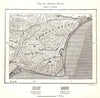 Romney Marsh. Kent Sussex Rye Hythe. Sketch map 1885 old antique chart