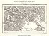 Cirencester and Thames Head. Cricklade. Gloucestershire. Sketch map 1885