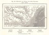 Harwich and Ipswich and their Estuaries. Essex Suffolk. Sketch map 1885