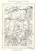 Warped Ouse & Trent plain. Gainsborough. Lincolnshire. Sketch map 1885 old