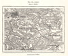 Leeds & environs. Castleford Pontefract. Yorkshire. Sketch map 1885 old