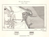 Hartlepool town plan. Durham. Sketch map 1885 old antique chart