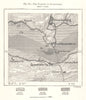 The Narrows of Queensferry. Inverkeithing. Scotland. Sketch map 1885 old