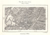 Loch Etive & Loch Creran. Scotland. Sketch map 1885 old antique plan chart