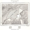 Lough Foyle. Londonderry. Ulster Ireland. Sketch map 1885 old antique