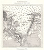 Killala Bay from an Admiralty Chart. Soundings. Ireland. Sketch map 1885