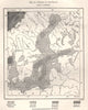 Depths of the Baltic. Europe. Sketch map 1885 old antique plan chart
