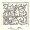 Quadrangular Masses in South Norway Separated by Fissures. Sketch map 1885