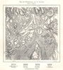 Christiania (Oslo) and its Islands. Norway. Sketch map 1885 old antique