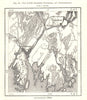 The Lower Glomma, Sarsborg and Frederikstad. Norway. Sketch map 1885 old