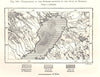 River parallelism flowing to the Gulf of Bothnia. Scandinavia. Sketch map 1885