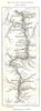 The Dnieper Rapids. Ukraine. Sketch map 1885 old antique plan chart