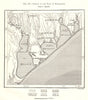 Limans in the East of Bessarabia. Tuzlovski Lagoons. Ukraine. Sketch map 1885