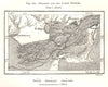 Kherson and the Lower Dnieper. Ukraine. Sketch map 1885 old antique chart